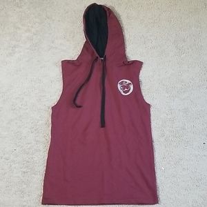 Panthers sleeveless hoodie